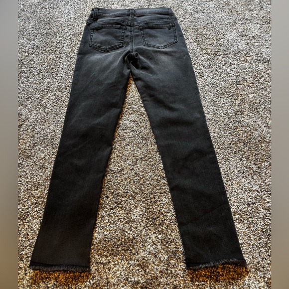 Justice Black Skinny Jeans with Studs - Picture 5 of 6